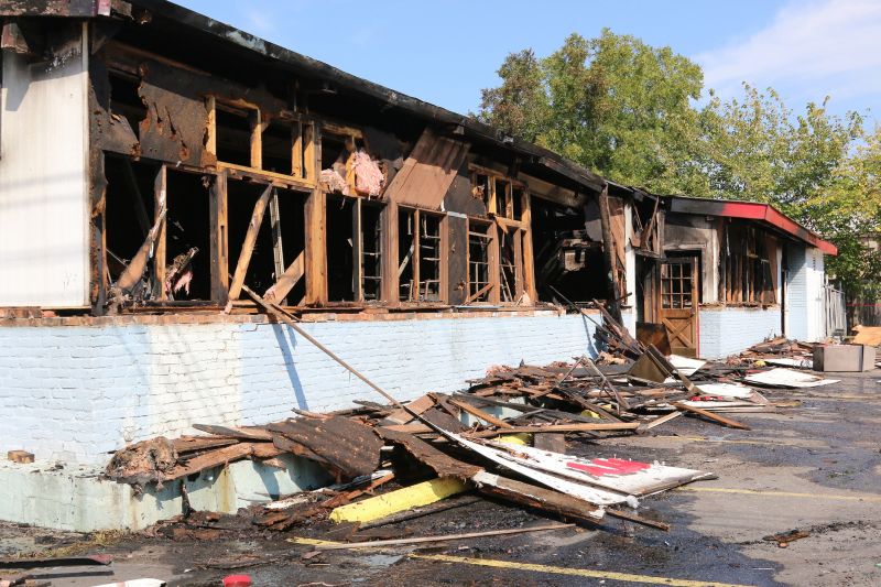 Fire Damage Cleanup detail